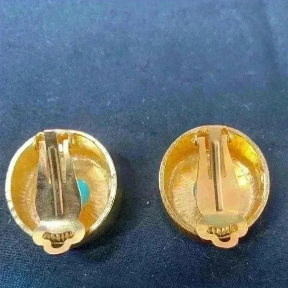 Kenneth Jay Lane KJL Vintage 90's Quality Costume Jewelry Earrings - Picture 2 of 4